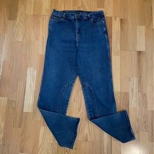 THE HORSEWOMAN SPIRIT High Waist Straight Leg Jean Size 34